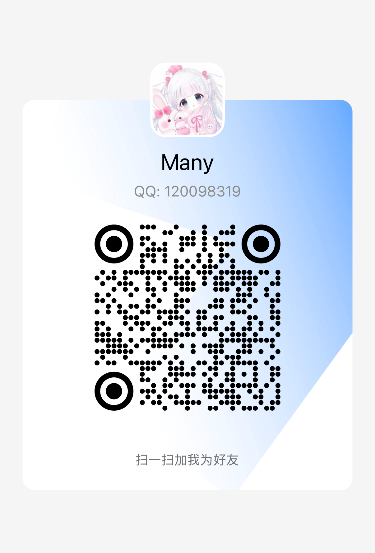 客服QQ二维码